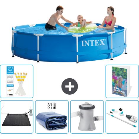 Frame Pool Rund - 305x76 cm - 7-teilig S82