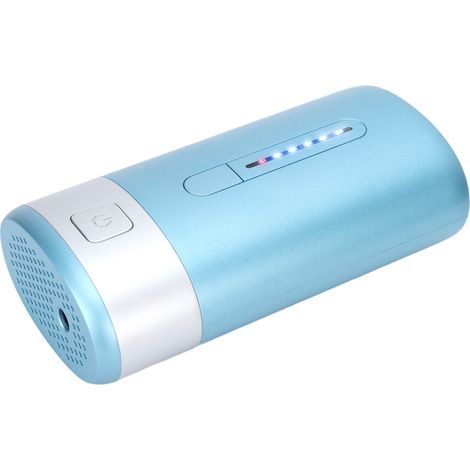 Épilateur à lumière pulsée (IPL) 5 vitesses, 2 modes, 600 000 flashs, indolore, portable, Azure, prise UE 100-240 V (1/5)