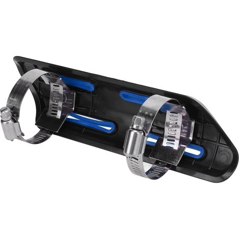 Protection thermique bleue pour pot d'échappement de motos, quads et SSV 4 temps. (1/5)
