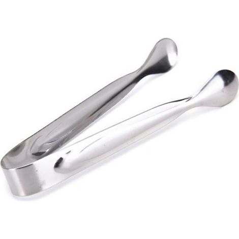Pince à Sucre en Acier Inoxydable Pince de Cuisine pour Glace Bars Bonbon Restaurants 2pcs (1/4)