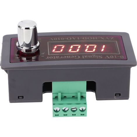 Générateur de signal réglable 0-10 V, module générateur de tension et de contrôle de fréquence pour automate programmable (PLC) 15-30 V CC