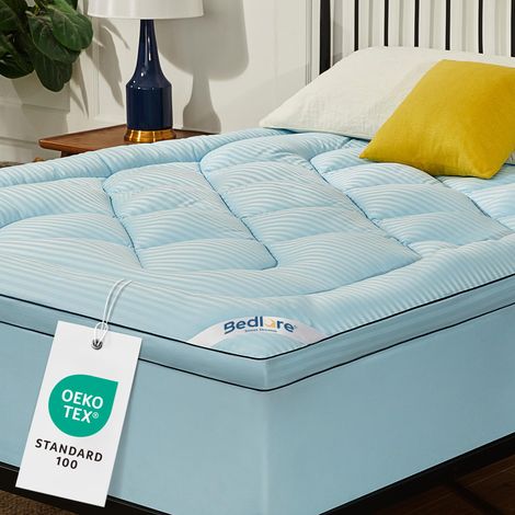 Surmatelas 140x200 cm, sur-Matelas 2 Personne Doux et Respirant (1/5)