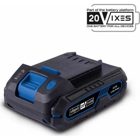 Batteria al litio 20v 2.0ah serie ixes Scheppach sbp2.0