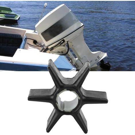 La turbine à 6 pales pour la pompe à eau du moteur hors-bord convient aux moteurs hors-bord Mercury 47-43026T2 et 47-43026T-2. (1/5)