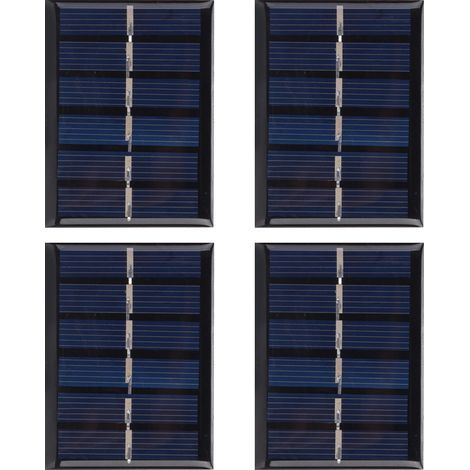 Panneau solaire 2W 12V polycristallin portable avec pince pour charge DIY extérieur (1/5)