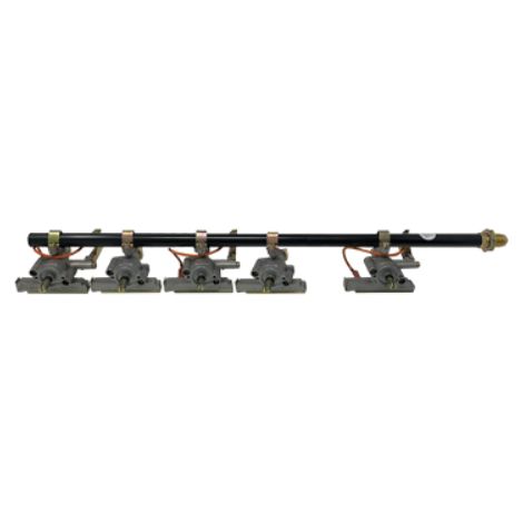 Set valvole gas barbecue polka 4+1 domus n°18 Domus (1/2)