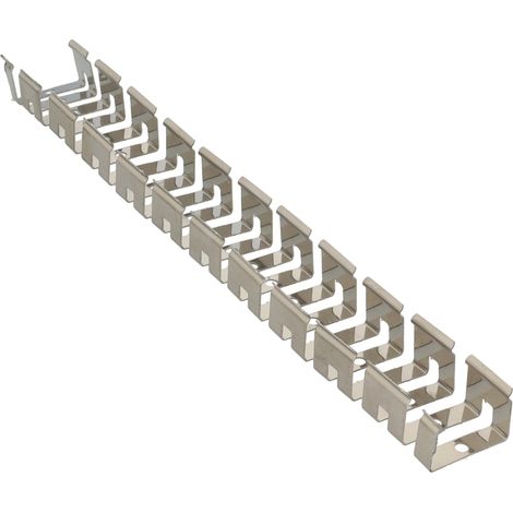 Jandei - Perfil metálico flexible para bañador de pared. 1 metro