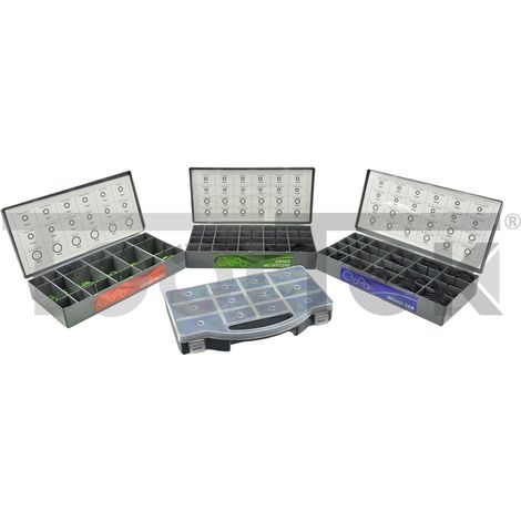 GEKO G02801 SET GUARNIZIONI ANELLI METRICI O-RING ASSORTIMENTO 900pz (1/5)