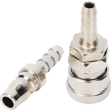 Raccord Pneumatique G1/4 Connecteur Air Flexible Type C Auto-verrouillage Rapide pour Outils Pneumatiques (1/5)