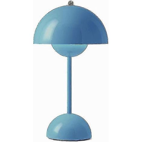 Lámpara de noche nórdica con forma de hongo - Lámpara de mesa LED con forma de capullo de flor, lámpara de mesita de noche USB para habitación de bodas, escritorio, etc. (1/5)
