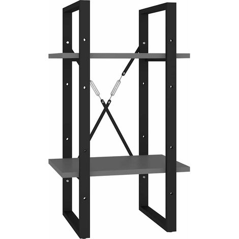 Maison Exclusive - Estantería de 2 niveles madera contrachapada g (1/5)