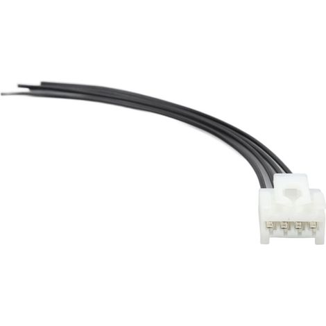 Vtizikl Connecteur de faisceau de câbles de feu arrière arrière à 4 broches, prise de remplacement pour Fiat Grande Punto 2006 – 2012 (1/4)