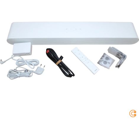 [GEBRAUCHT] B-Ware Samsung Soundbar Lautsprecher Bluetooth Wlan Dolby Atmos Sprachsteuerung Weiß