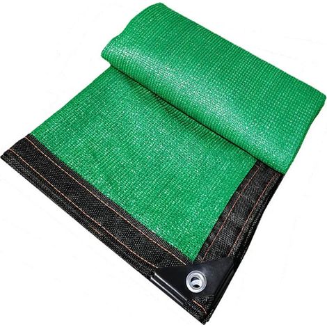 Toile d'ombrage 90 % pour sports et loisirs de plein air, avec œillets renforcés, idéale pour terrasse, jardin ou pergola. (1/5)