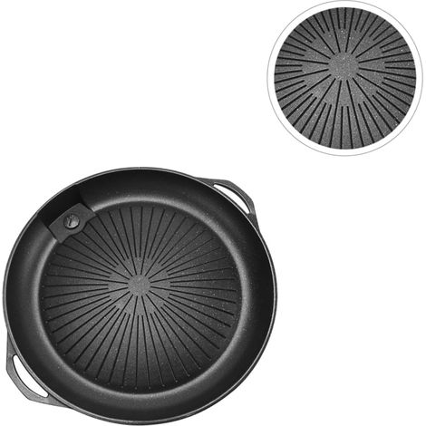 Assiette De Churrasco Portátil Com Ferramenta Gril Plateau Antiadhésif Facile À Transporter Para En (1/5)