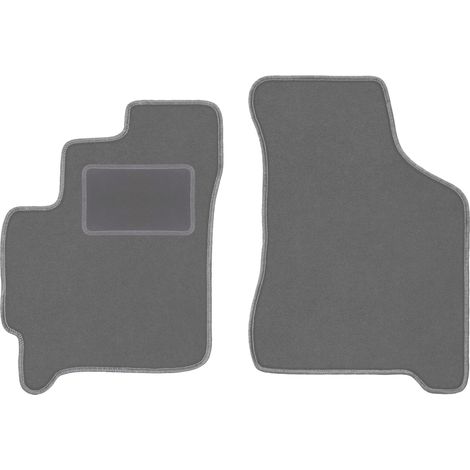 Alfombrillas delanteras para: Kia Carens I monovolumen (1999-2006) grafito (1/5)