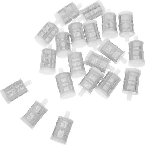 Filtre à Eau - 20 Pièces - Plastique - Crépine 8 MM - Pour Pulvérisateur Électrique et Pompe (1/5)