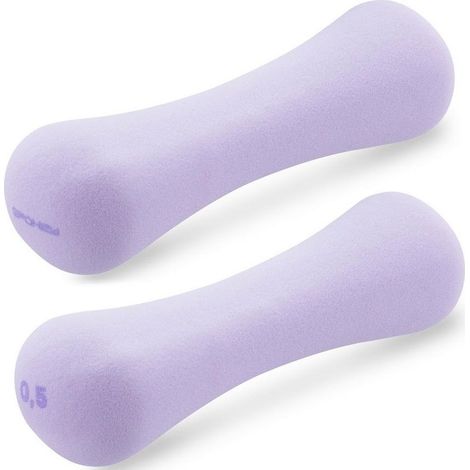 Set di manubri Bone 2x0,5kg viola