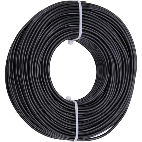 Fil en aluminium pour travaux manuels, calibre 20, 0,8 mm x 30 m, flexible pour la fabrication de bijoux, les loisirs créatifs et les projets de bricolage, noir anodisé (1/5)