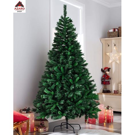 ALBERO DI NATALE ALPINO CM 240 PER ADDOBBI NATALIZI CON 2721 RAMI IGNIFUGO (1/5)
