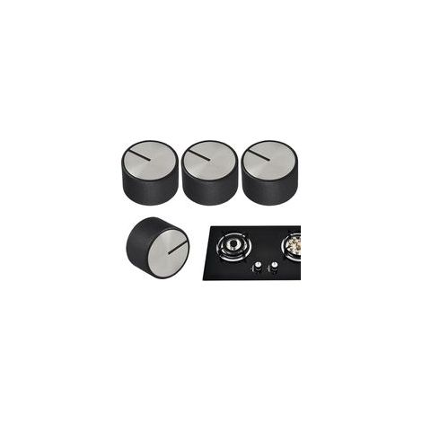4 Piezas Botones de Cocina de Gas Perilla Cocina Mando Universal Cocina Gas Universales 6mm Botones Gas (1/5)
