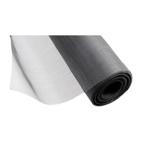 Rolle Fiberglas-Moskitonetzstoff 30 m x 100 cm grau (1/2)