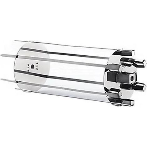set di spiedini rotanti per barbecue kamado bono "media" 50x20x5 cm