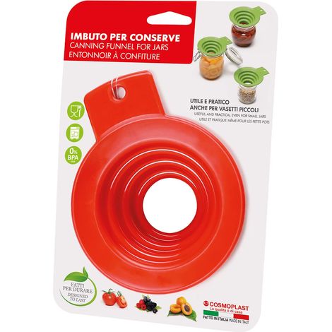 COSMOPLAST Imbuto per Conserve Marmellate Ideale anche sale 100 Made Originale (1/5)