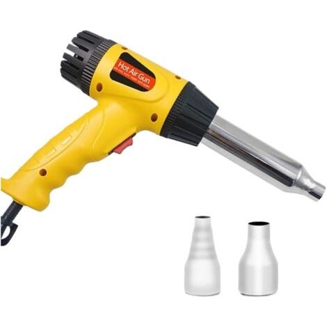 Pistolet thermique Pistolet À Air Chaud Électrique 750W, Pistolet Thermique À Température Réglable, Pistolet De Soudage For Pare-chocs Automobile, Outil De Soudage Domestique, Machine À Souder Pour ré (1/5)