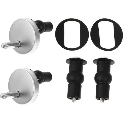 Jeu de Vis pour Fixation Abattant Wc, Acier Inoxydable (1/5)