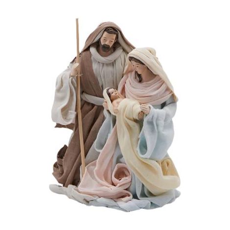 EDG Enzo De Gasperi Natività Lord Natalizia con Base H 17 Cm Multicolore (1/3)