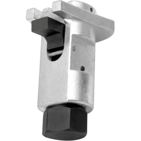 Outil de Retrait D'amortisseur Hydraulique, Outil de Retrait Rotule Voiture Universel, Séparateur de Suspension Bras Oscillant, 17 mm Extracteur Mécanique Hexagonal pour Châssis de Voiture, Argent (1/5)