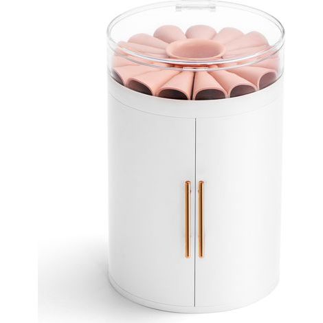 Wasserdichte und staubdichte Schmuckaufbewahrungsbox in vier Designs (Weiß) (1/5)
