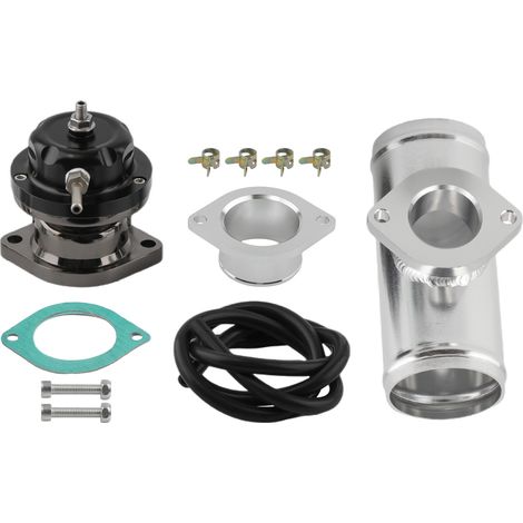 Universal 2.5" Flange Pipe & Billet Aluminium Type-S Blow Off Valve BOV Aluminum (1/5)