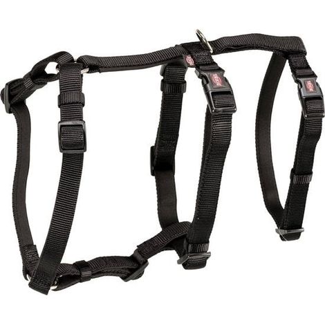TRIXIE STAY HARNESS, S-M: 40-65 CM/15 MM, BLACK 13092 (1/5)