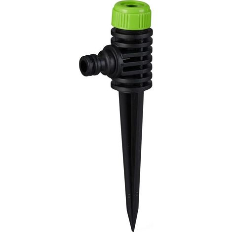 Arroseur de jardin, lot de 10, arrosage Jardin pelouse Gazon aspergeur piquet sol 1/2’’ vert noir 30m², vert noir (1/5)