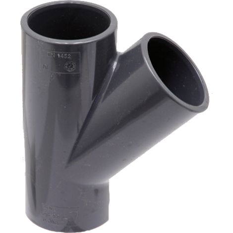Raccordo a Y in PVC-U 50 mm 50x50x50 16 bar per linea di irrigazione a goccia 0110274 (1/2)