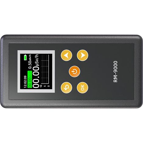 Nuklearstrahlungsdetektor, Geigerzähler, Beta-Gamma-Röntgenmonitor, professionelles Dosimeter-Testgerät für radioaktive Strahlung mit Alarm (1/5)