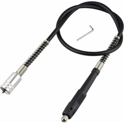 Flexible Drill Shank Extension Keyless Chuck Compatible Tool Accessory Attachment for Dremel Rotary Tool (1/5)
