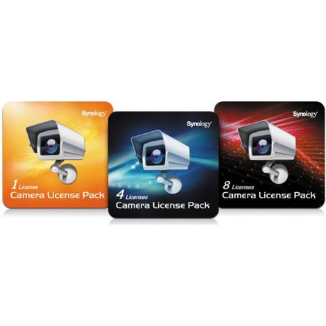 Pacchetto licenza telecamera Synology camera license pack x 4 facile installazione compatibile