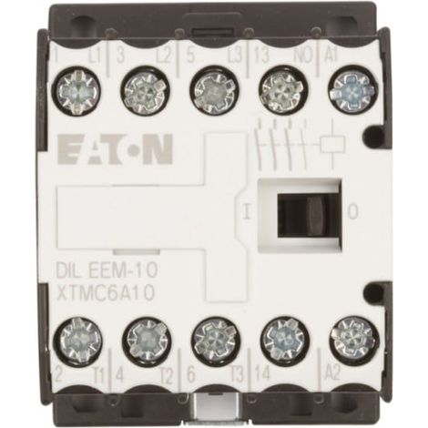 Contactor de potencia 6A 3P 230V CA 1Z 0R dileem-10 (230V50HZ, 240V60HZ) 051608