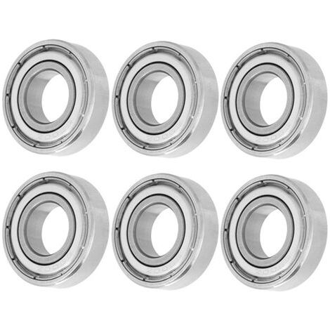 RHG 10PCS 6900Z Roulements à Billes 6900Z Double Blindage 10 x 22 x 6 mm Miniature Roulements à Billes Roulement en Acier (1/5)