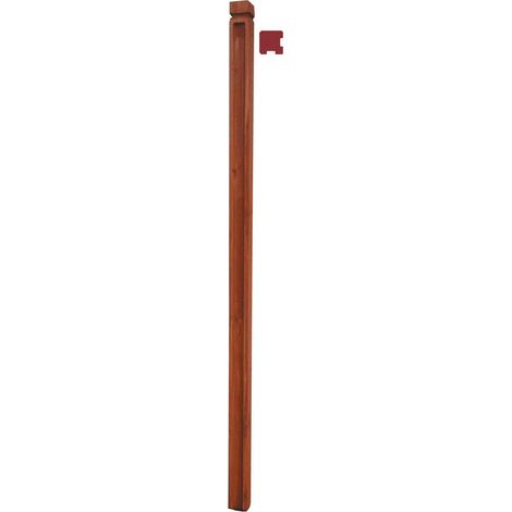 1PZ PALI TIPO ANGOLARE IN LEGNO TRATTATI ED IMPREGNATI SEZIONE CM 6X6 ALTEZZA CM 180H