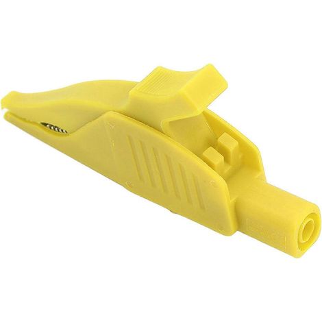 Elektrische Klemme aus Messing, Stromisolierung, PA-Abdeckung, 4 mm/0,2 Zoll Gewinde, Sicherheitstyp, elektrische Prüfklemme für Ca