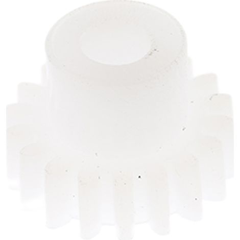 Pignon RS PRO module 0.5, 18 dents , alésage de 3mm en POM