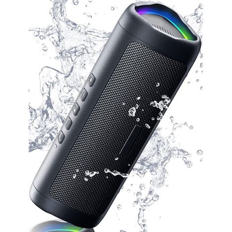 Altoparlante Bluetooth rettangolare - Nero - Bluetooth (1/5)