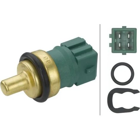 Sonde, température du liquide de refroidissement Hella 6PT 009 107-541 AUDI