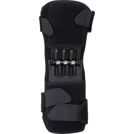 Genouillère de soutien articulaire à ressort de rappel, stabilisateur de genou réglable, protections pour homme et femme, randonnée et escalade en montagne (1/5)