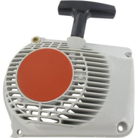 Lanceur Complet Pour Tronçonneuse - Compatible Modèles 024 MS240 026 MS260 - Remplace Pièce 1121-080-2101 - 1 Pièce (1/2)