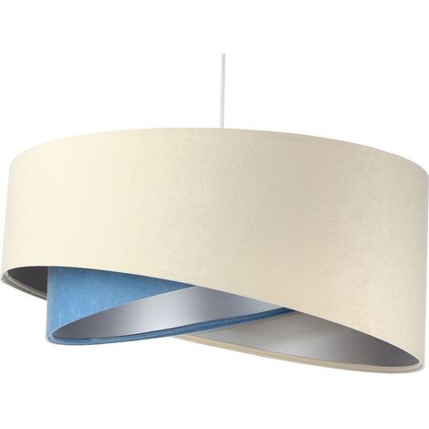 Suspension galaxy 060-099 - Beige, bleu, argent (1/5)